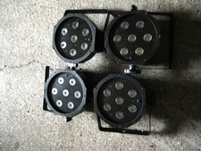 Cameo flat par can tri LED Spot, schwarz, 4 Stück, eingeschränkte Funktion