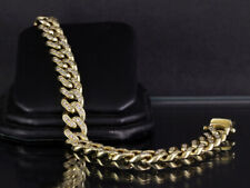 Brillant Panzerarmband ca. 1,97ct   26,5g 585/-Gelbgold   Länge 18,8cm