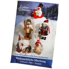 Crottendorfer Räucherkerzen Exklusive Weihnachtliche Mischung Volkskunst 6 Stück