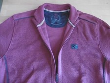 Engbers Herren Sweatjacke in Dunkelrot  Größe  XL, Baumwollmischung, gepflegt