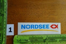 Alter Aufkleber Sammelaufkleber Restaurant Imbiss NORDSEE (FK)