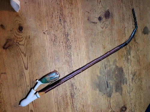 Alte jagdpfeife 75cm - alte, jagdpfeife,