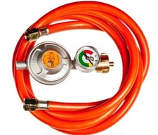Gasschlauch Druckminderer Regler Manometer 50mbar Propangasschlauch 80 150 200cm