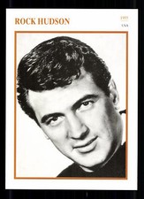 Rock Hudson STARPORTRAITKARTE - 80er Jahre TOP  + G 22003