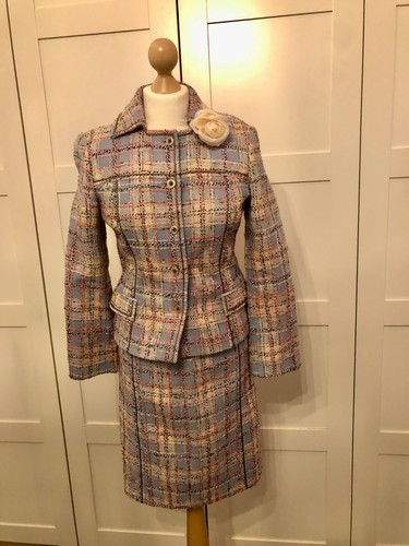 Alberta ferretti leinen boucle - ferretti,