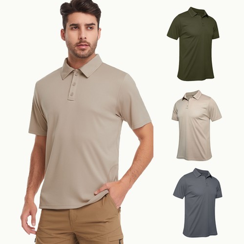 Herren kurzarmshirt poloshirt - herren,