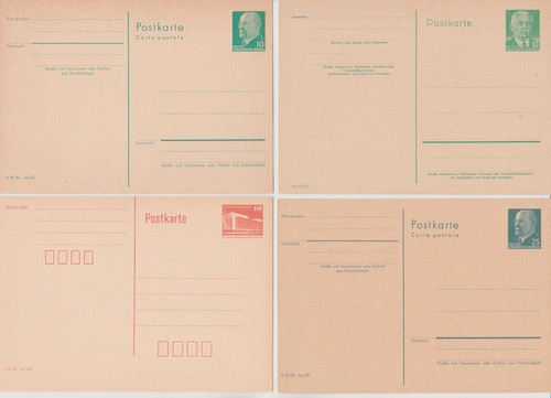 Verschiedene ddr ganzsachen - 8,