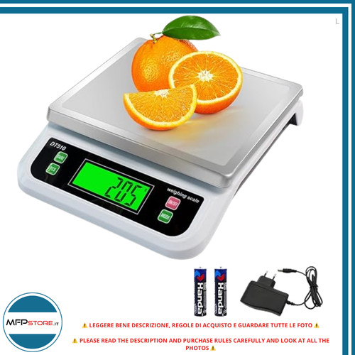 Profi küchenwaage 40kg - küchenwaage,