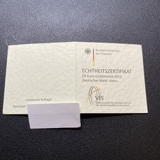 Echtheitszertifikat für