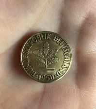 Pfennig münze 1950 - münze, (d)