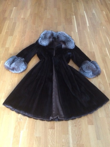 Nerzmantel mink pelzmantel - mink,