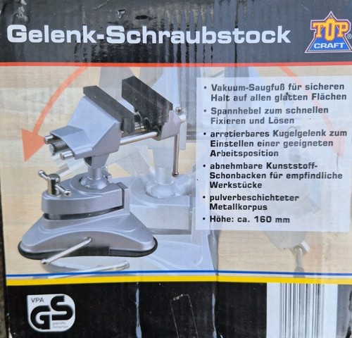 Schraubstock mit kugelgelenk - kugelgelenk, &
