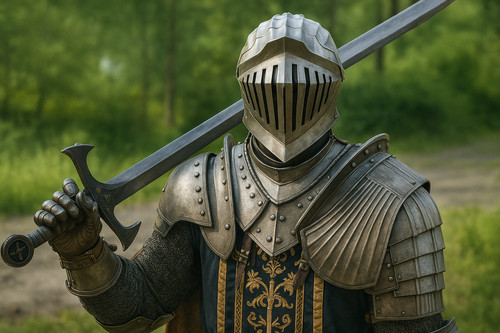Mittelalterliche larp rüstung - mittelalterliche,