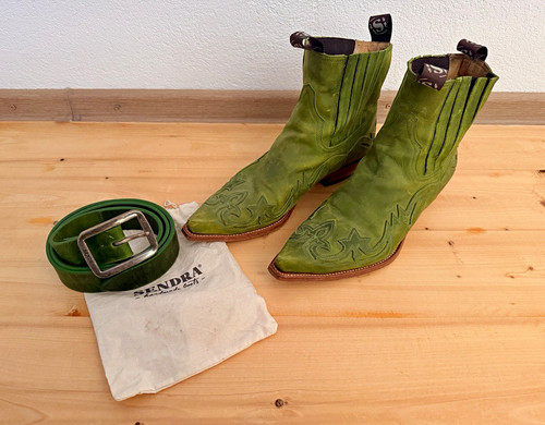 Sendra grüne boots - sendra, mit