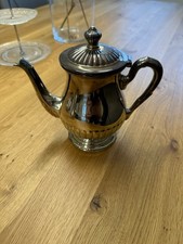 Vintage versilberte Teekanne