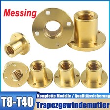 Flansch trapezgewindemutter - flansch,