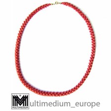 alte antike Korallen Hals