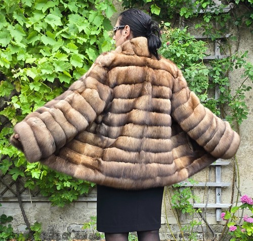 Zobel pelzmantel zobeljacke - zobel,