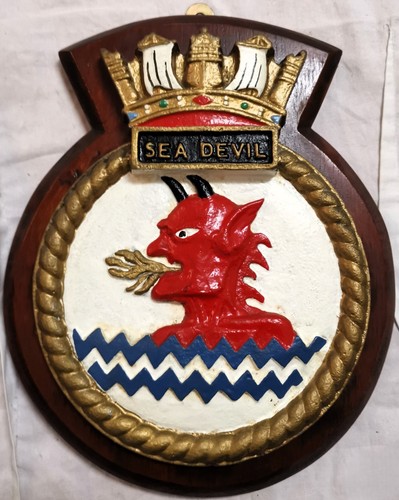 Hms seeteufel schiff wappen - seeteufel,