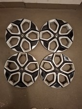 4x ORIGINAL Renault TWINGO 3 Radkappe Radblende 15" Silber Schwarz  403156024R