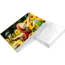 Fotopapier 10x15cm, 200g/m², Glanz, 100 Blatt, Fotodruck, Hochglanz, kreative...