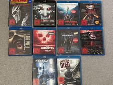 10 x uncut Horror BluRay Hatchet - Victor Crowley, Saw, Piranha, Cabin Fever,