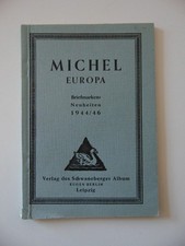Michel Europa Briefmarken-Neuheiten Katalog 1944/46