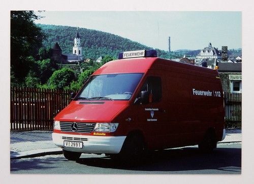 Feuerwehr postkarte 312 d - feuerwehr,