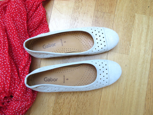 Gabor ballerina weiß - ballerina, weiß,helles