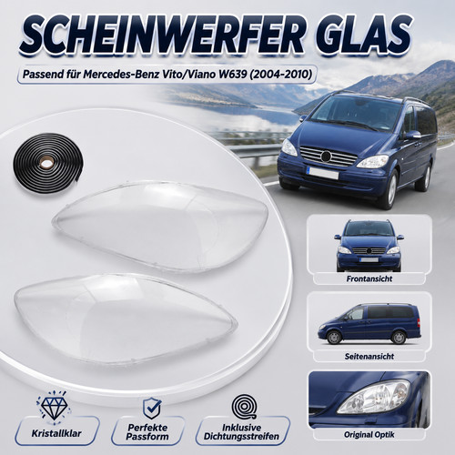 Scheinwerferglas links rechts - scheinwerferglas,