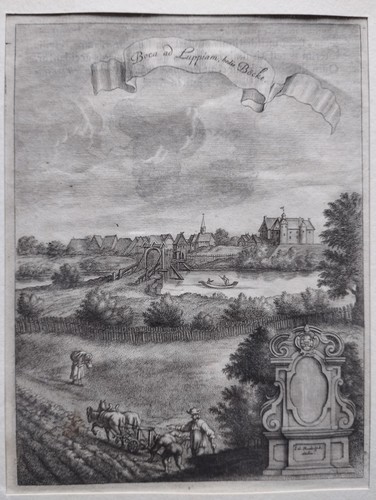 Kupferstich von delbrück boke - kupferstich,