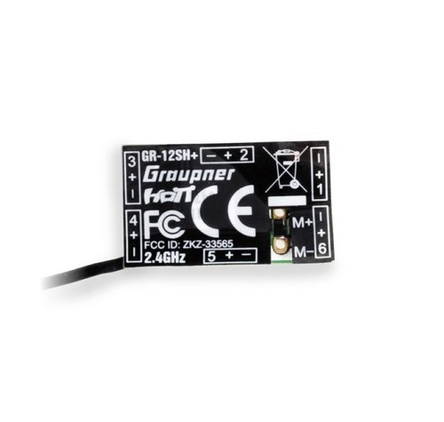 Graupner 33565 12sh hott - gr-12sh+,