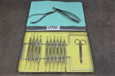 10 Stk. Pluradent Zahnpflege Instrumente Profi Set Edelstahl 43100