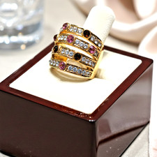 Breiter modischer zirkonia - ,
