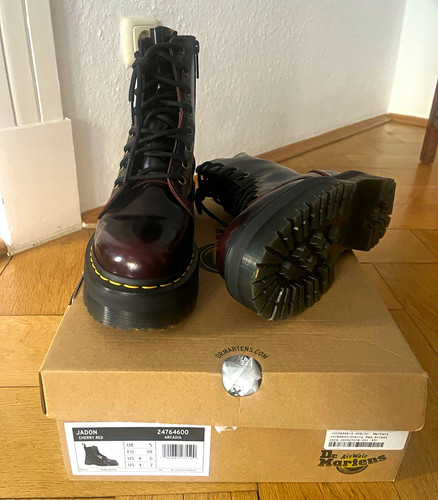 Martens jadon lederstiefel - martens,