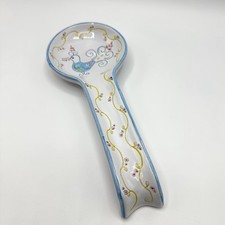 Löffelablage Keramik Stilesardo Sardinien Vogel Handgefertigt Muster Handbemalt