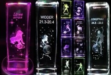 3D Kristallglas Quader