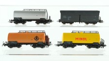 Unbekannt H0 Konvolut Kesselwagen "JIL Minol" Selbstentladewagen DR