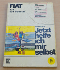 FIAT 124 Normal Spezial Motor Bremse Vergaser Elekt. Reparaturanleitung JHIMS 27