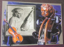 AK   Tirol,  Absam,  Jakob Stainer Büste,   Gemeindemuseum,       RRR