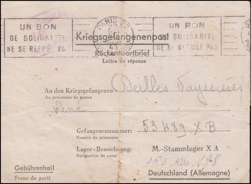 Kriegsgefangenenpost
