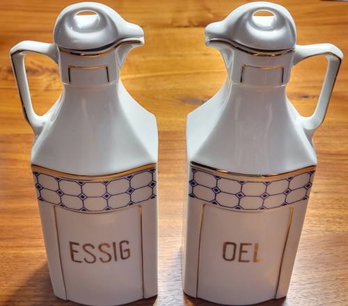 Set essig oel serviergefäße - essig,