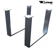 2x Tischgestell Tischbein 40 cm 50 cm breit Kufe Kufengestell Tischfuß