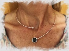 Silberreif Halskette Halsreif