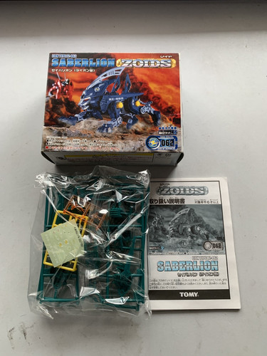 Tomy zoids 062 saberlion - tomy, rz-062