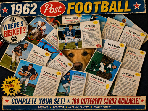 1962 post football - post,