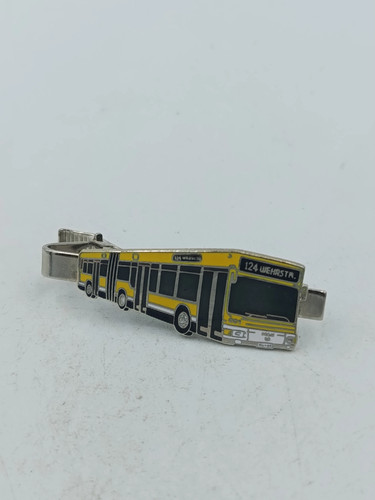 Krawattenklammer bus motiv - krawattenklammer,