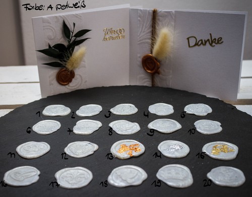 Wachssiegel selbstklebend - ,