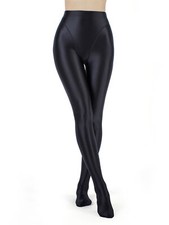 DE Damen Glänzend Strumpfhose