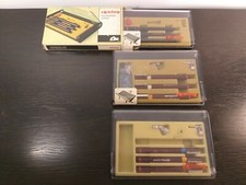 3 Rotring sets (cases + pens +